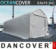 Garasjetelt Oceancover 5,5x15x4,1x5,3m, PVC